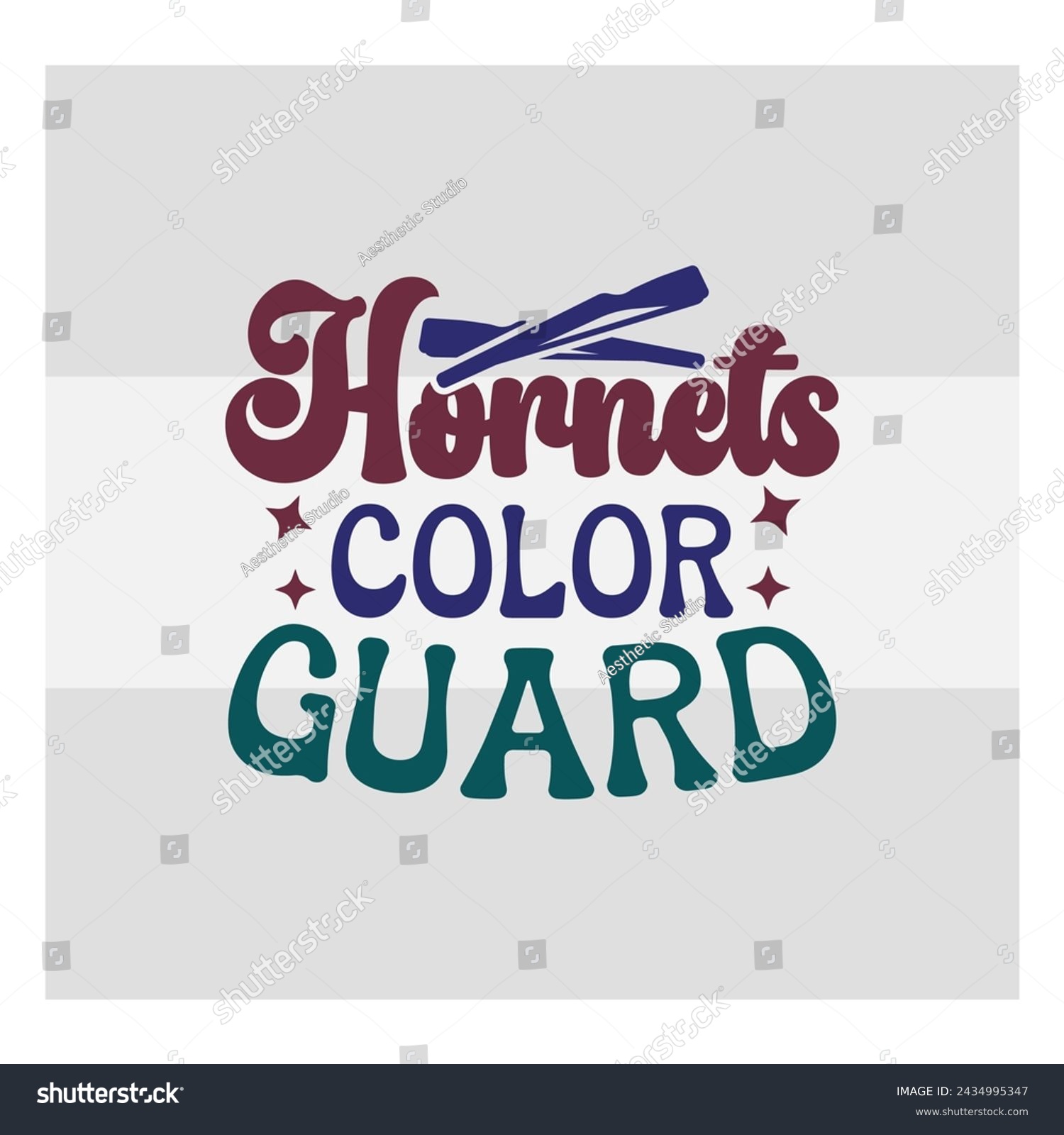 SVG of Color Guard Cut Files, Hornets Color Guard, Marching Band , Color Guard Flag, Color Guard Quotes, Typography Design, Marching Band svg