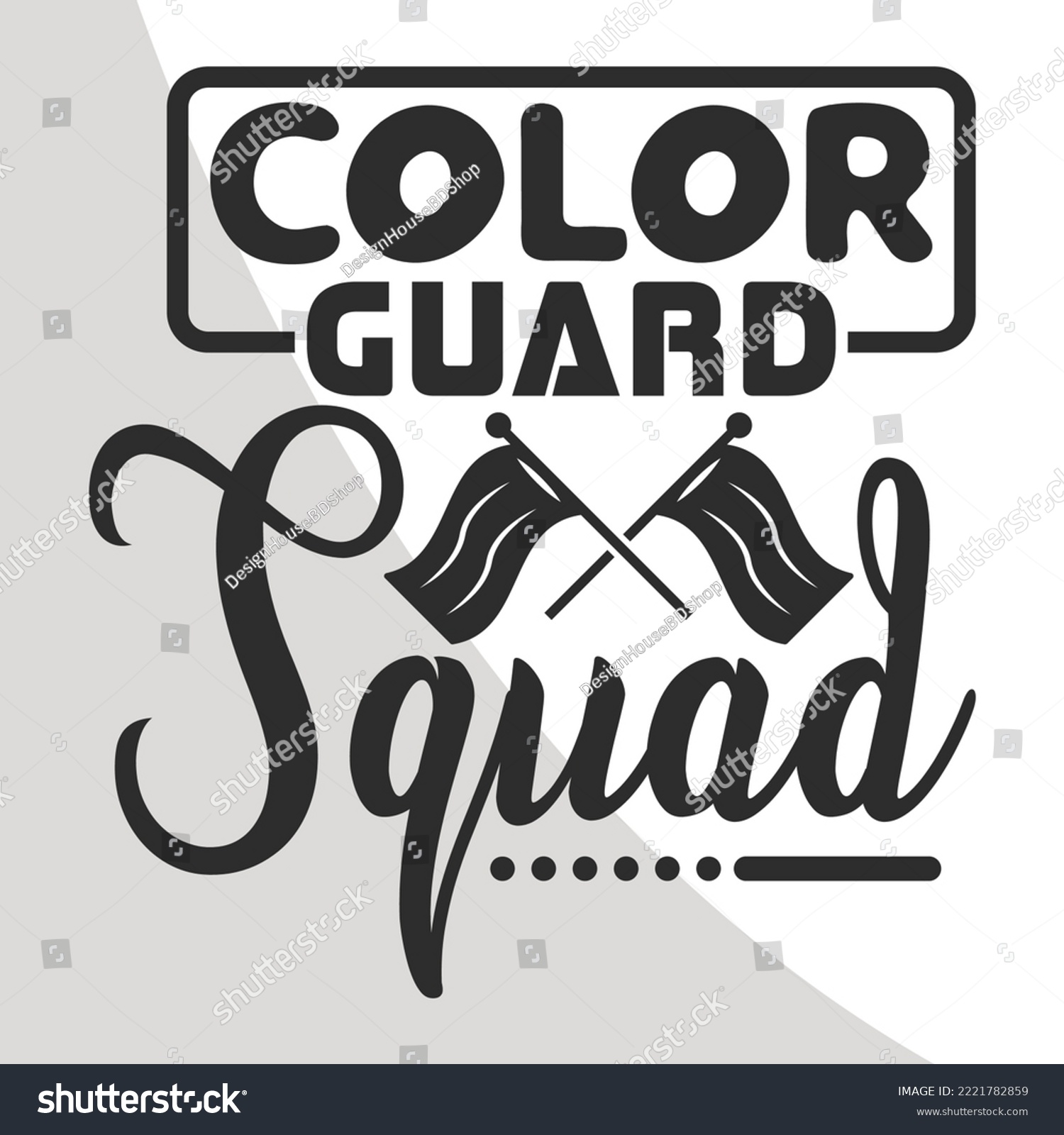 SVG of Color guard Eps, Clipart, Cut Files for Typography, Quote design, Vector, eps, Design svg