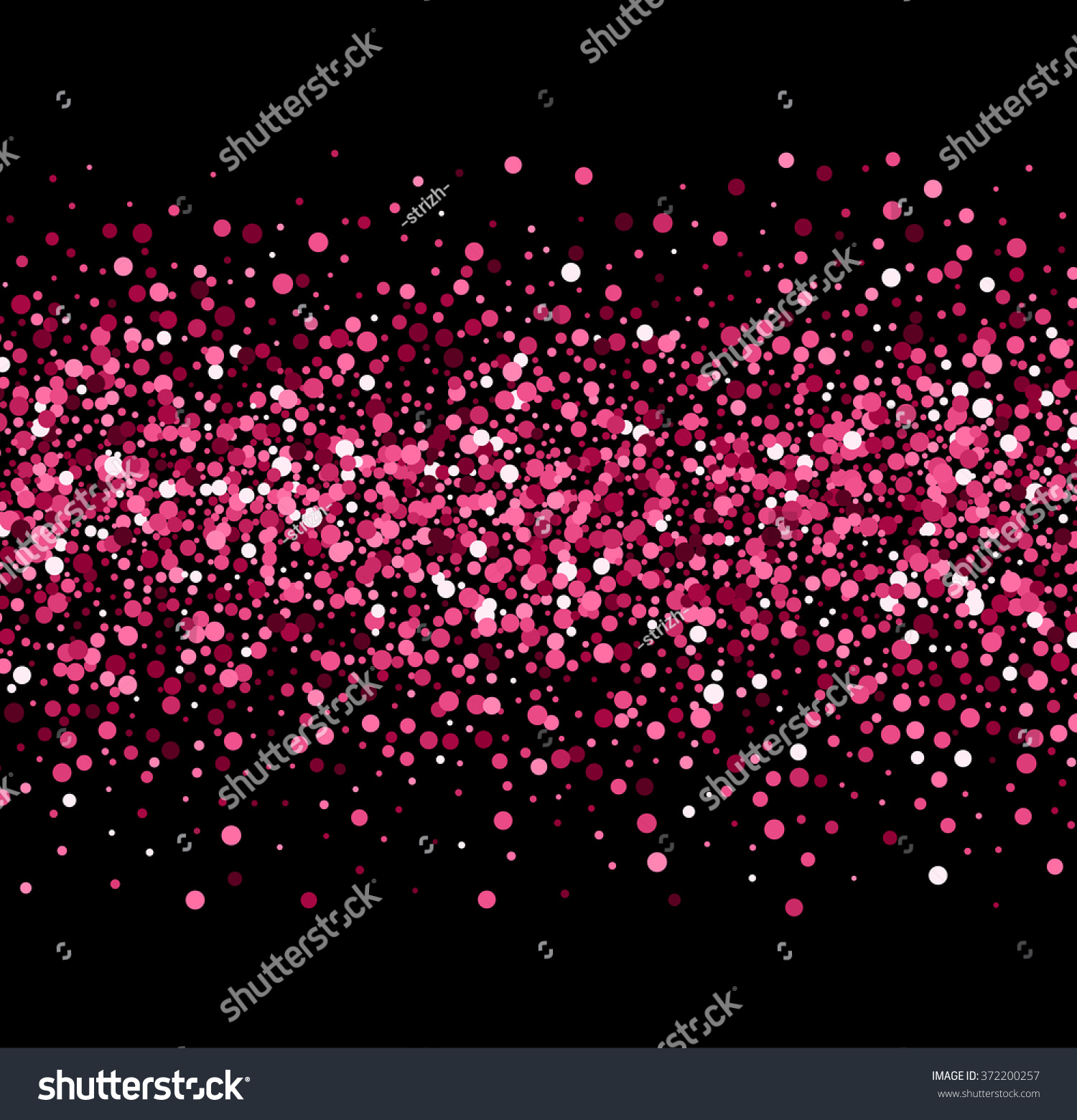 Color Sparkles On Black Background Pink Stock Vector 372200257 ...