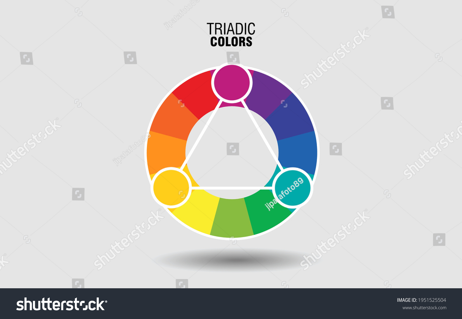 173 Triadic colours Gambar, Foto Stok & Vektor | Shutterstock