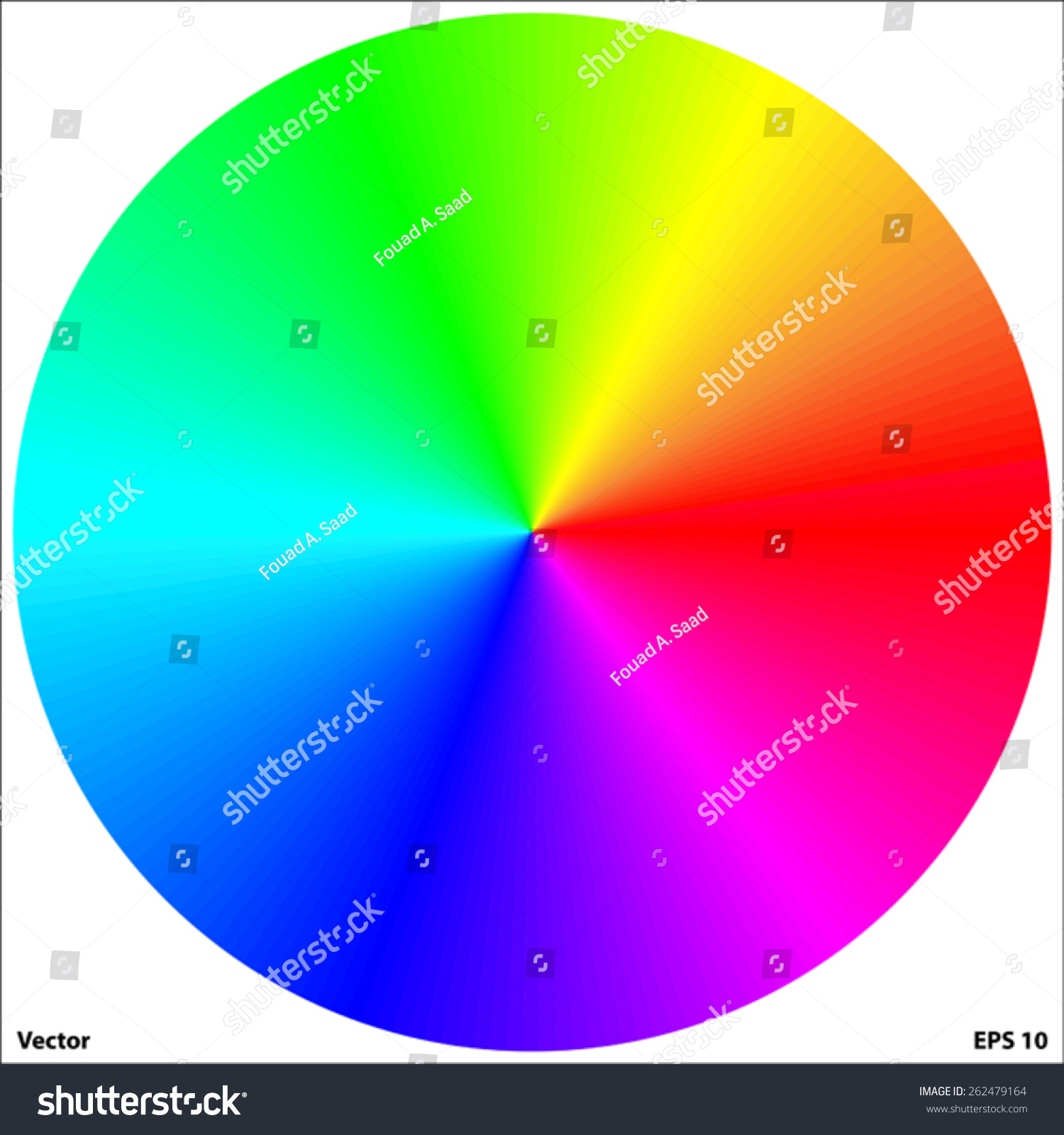 Color Wheel Stock Vector 262479164 : Shutterstock