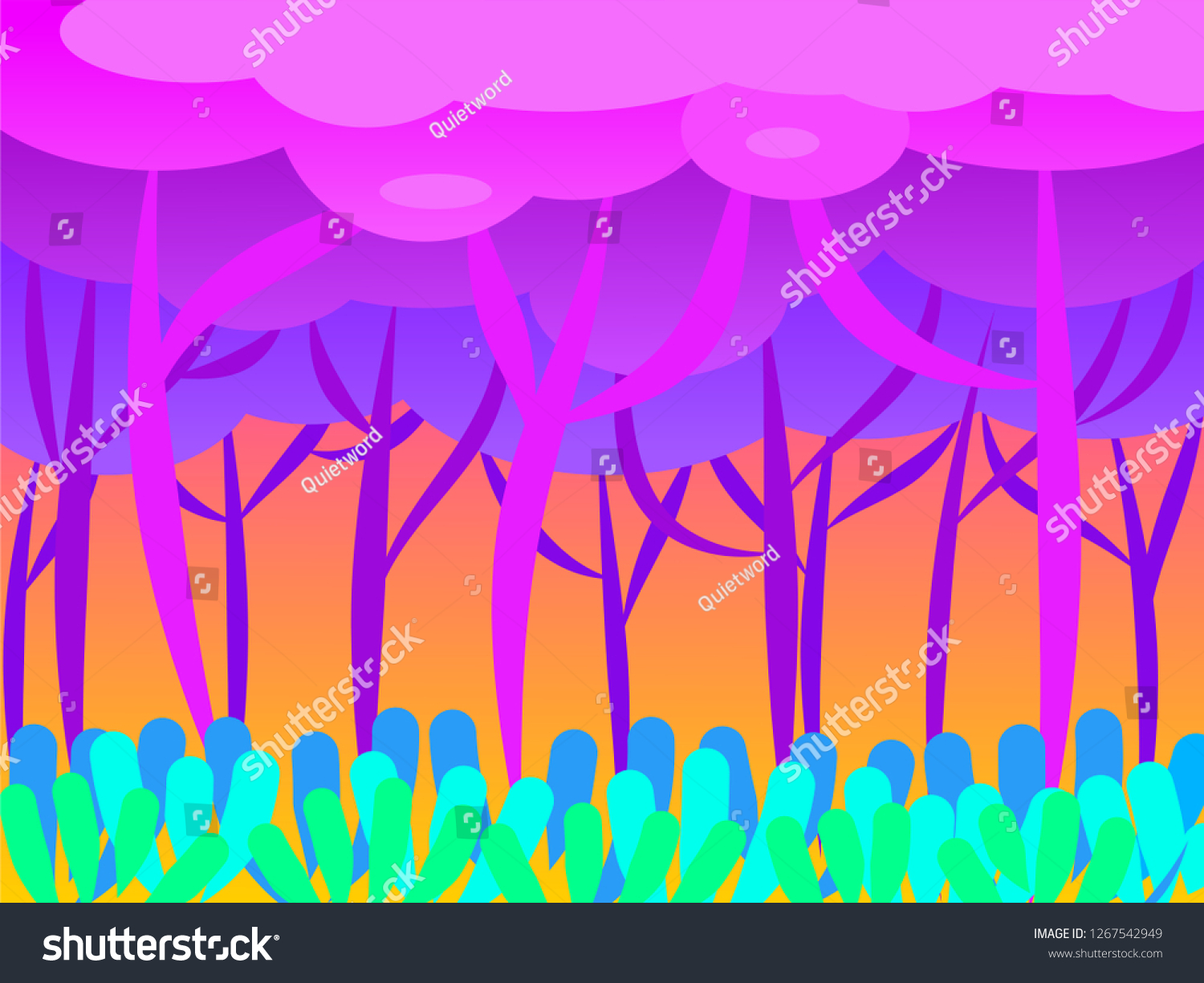 Download 73 Background Pink Forest HD Terbaik