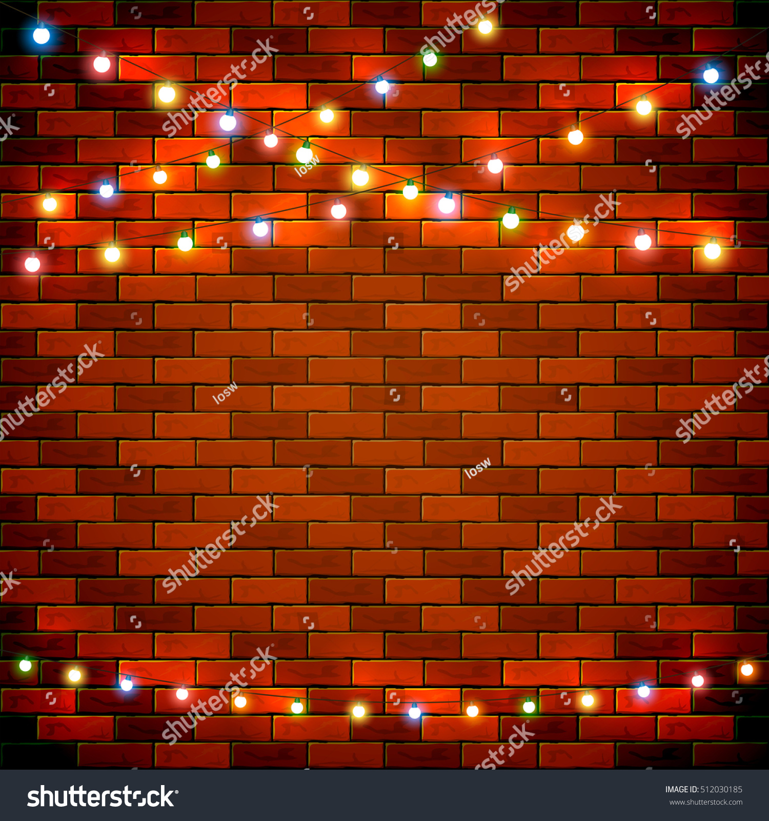 16,142 Christmas lights brick wall Images, Stock Photos & Vectors ...