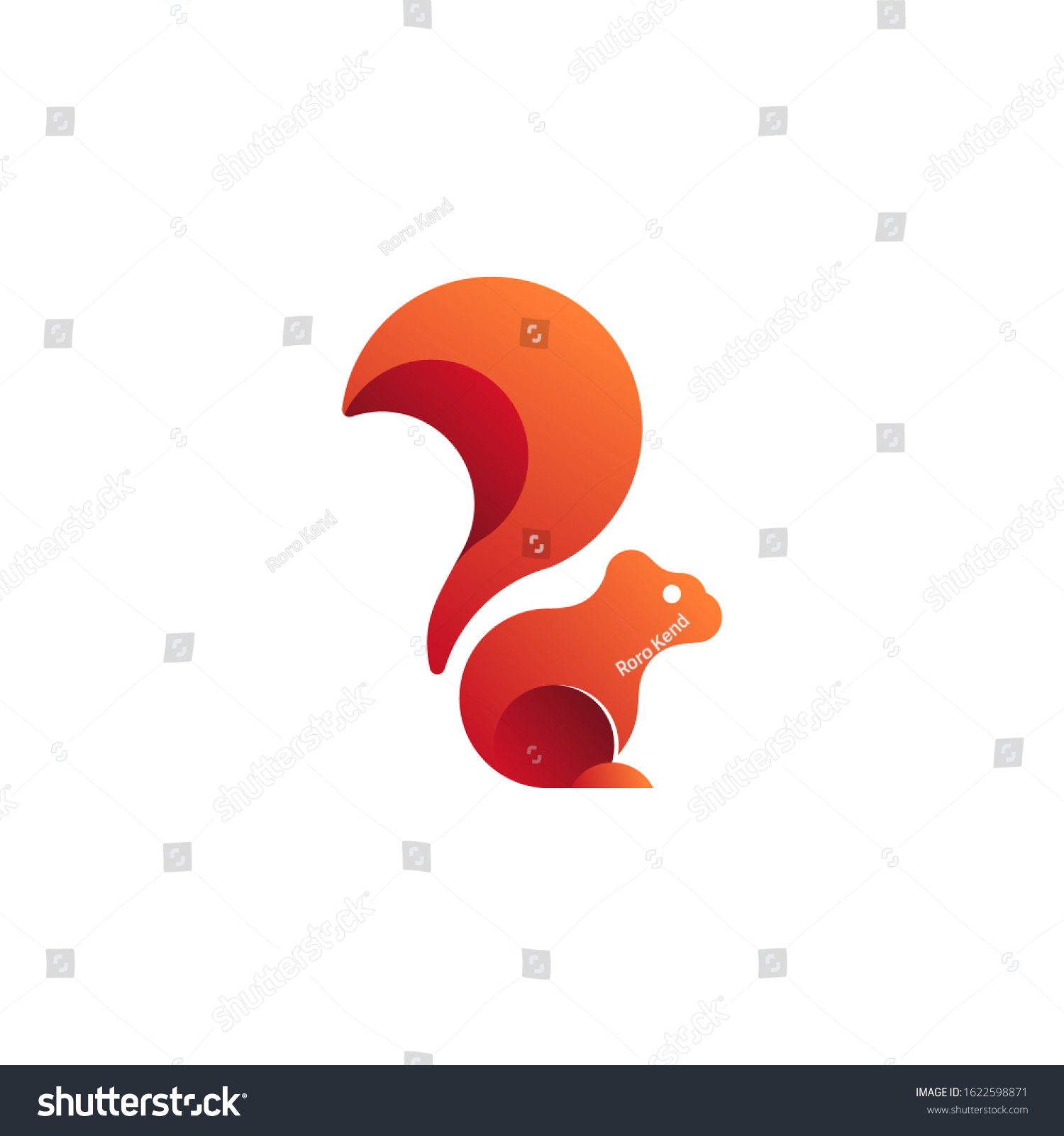 Colorful Gradient Squirrel Logo Vector Stock Vector (Royalty Free ...
