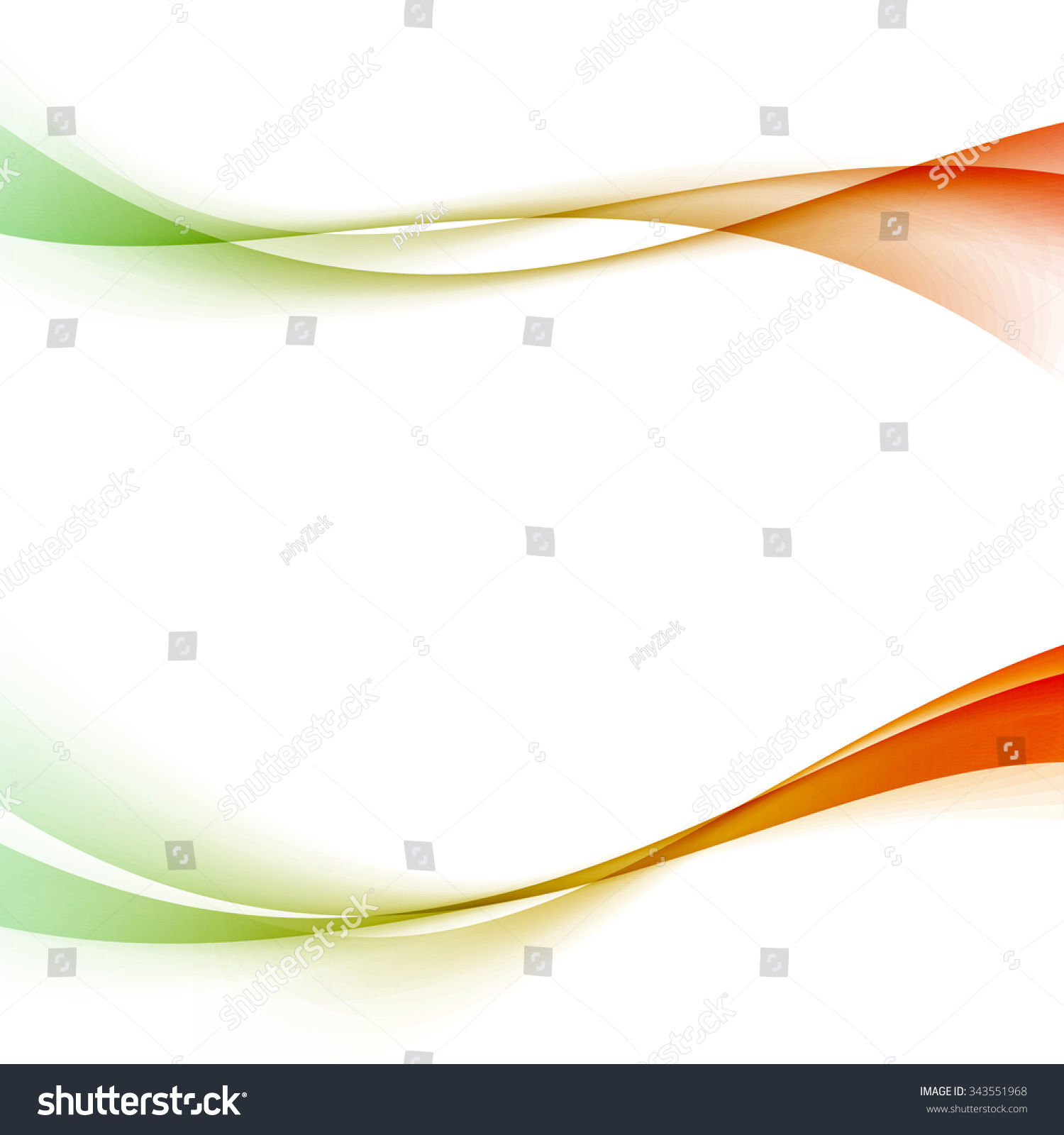 Colorful Green Blue Gradient Swoosh Waves Stock Vector (Royalty Free ...