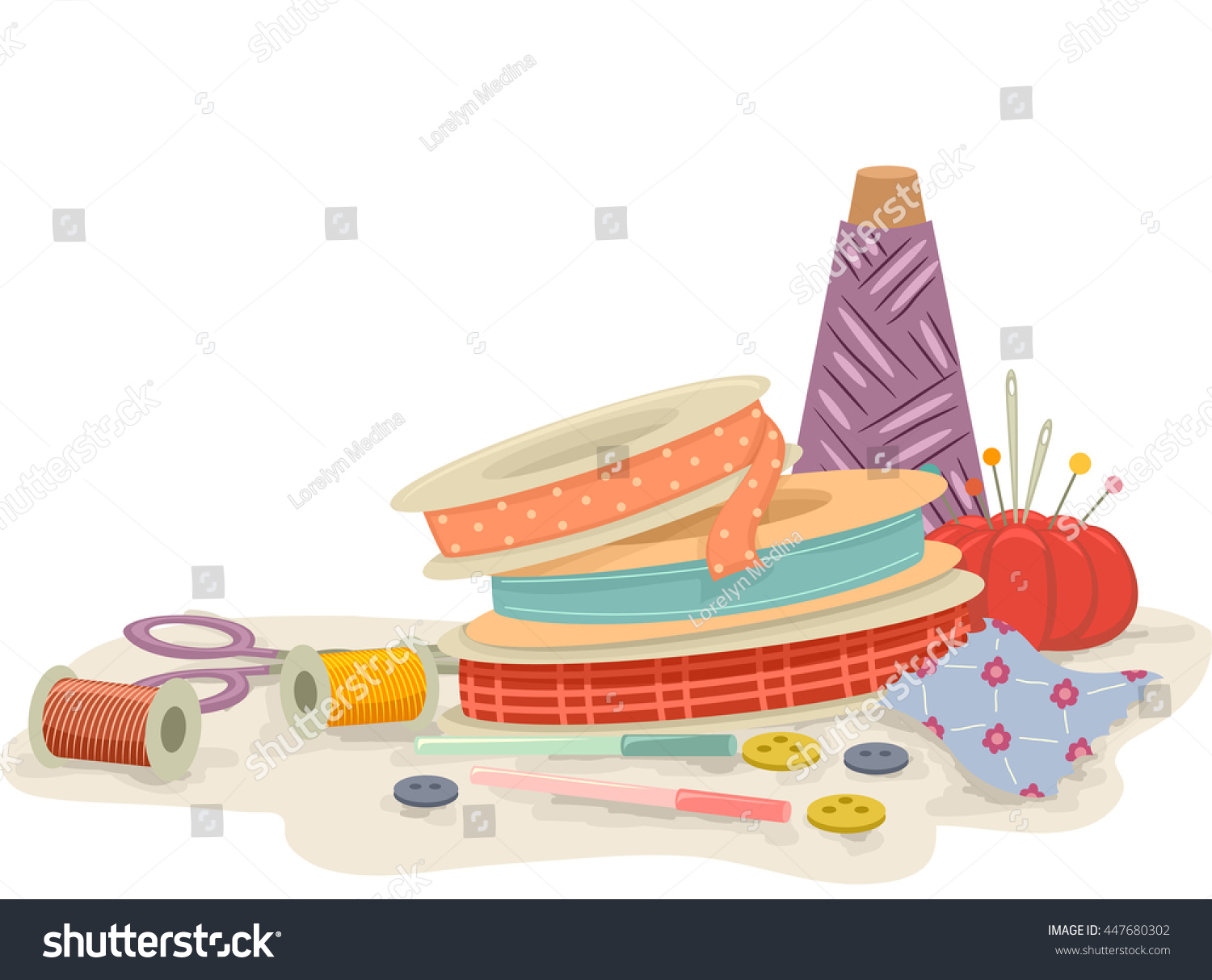 1,052 Ribbon spool isolated Stock Illustrations, Images & Vectors ...
