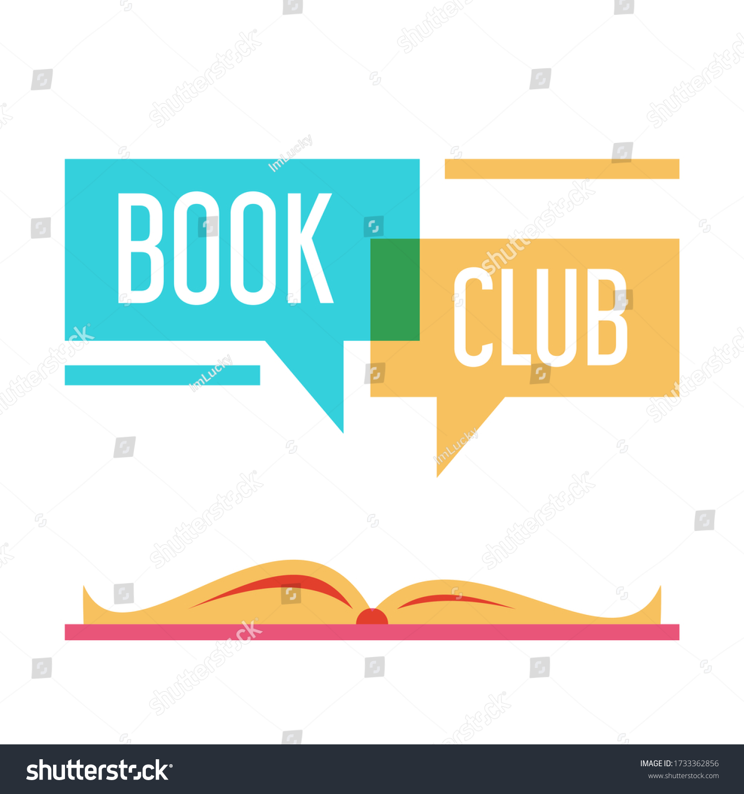 colorful-logo-book-club-vector-isolated-stock-vector-royalty-free