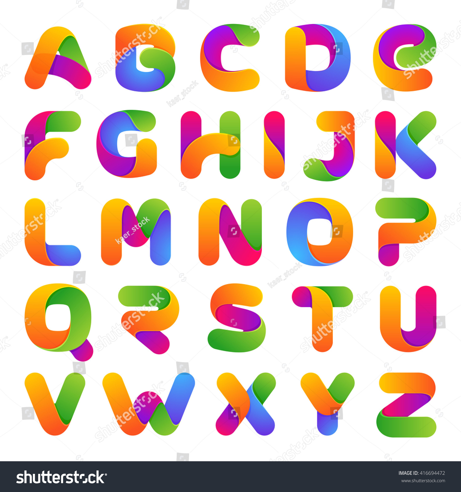 57,370 Rainbow alphabet Images, Stock Photos & Vectors | Shutterstock