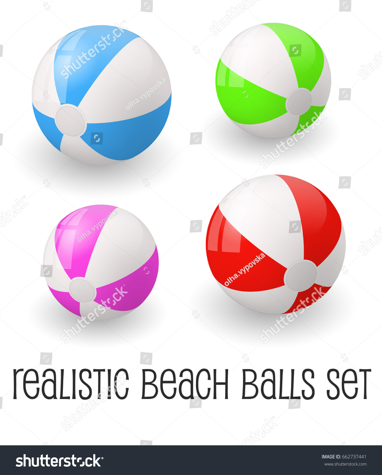 pink and white beach balls