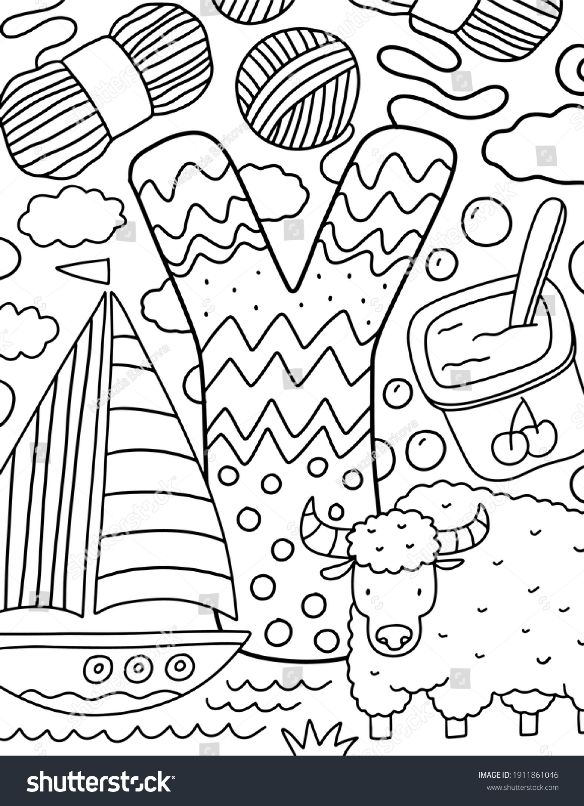 34,211 Coloring page alphabet Images, Stock Photos & Vectors | Shutterstock