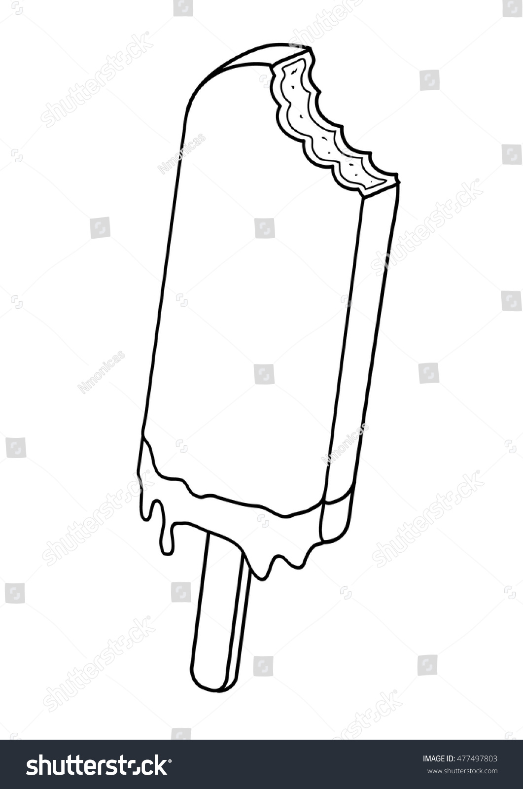 Colorful Ice Lolly Printable Coloring Page - vrogue.co