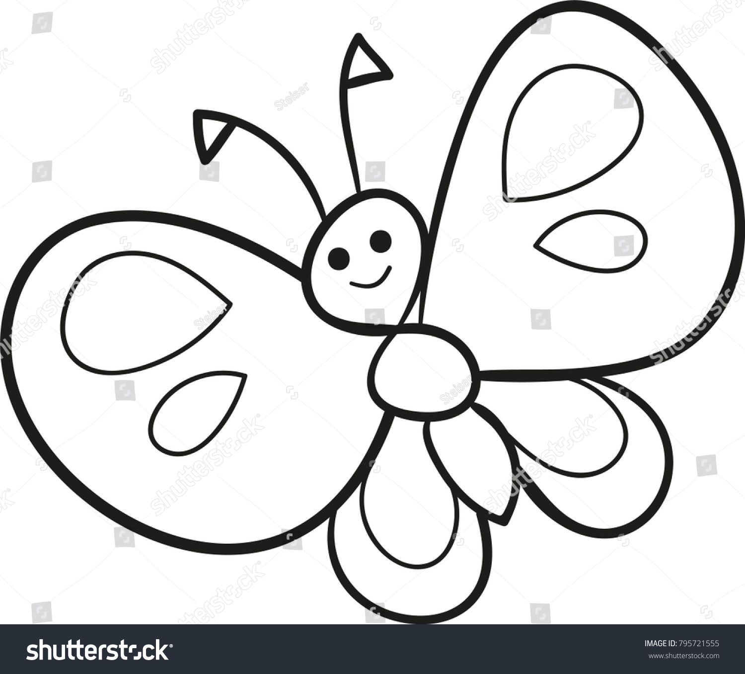 660 Coloring Pages Of Cartoon Butterflies Download Free Images