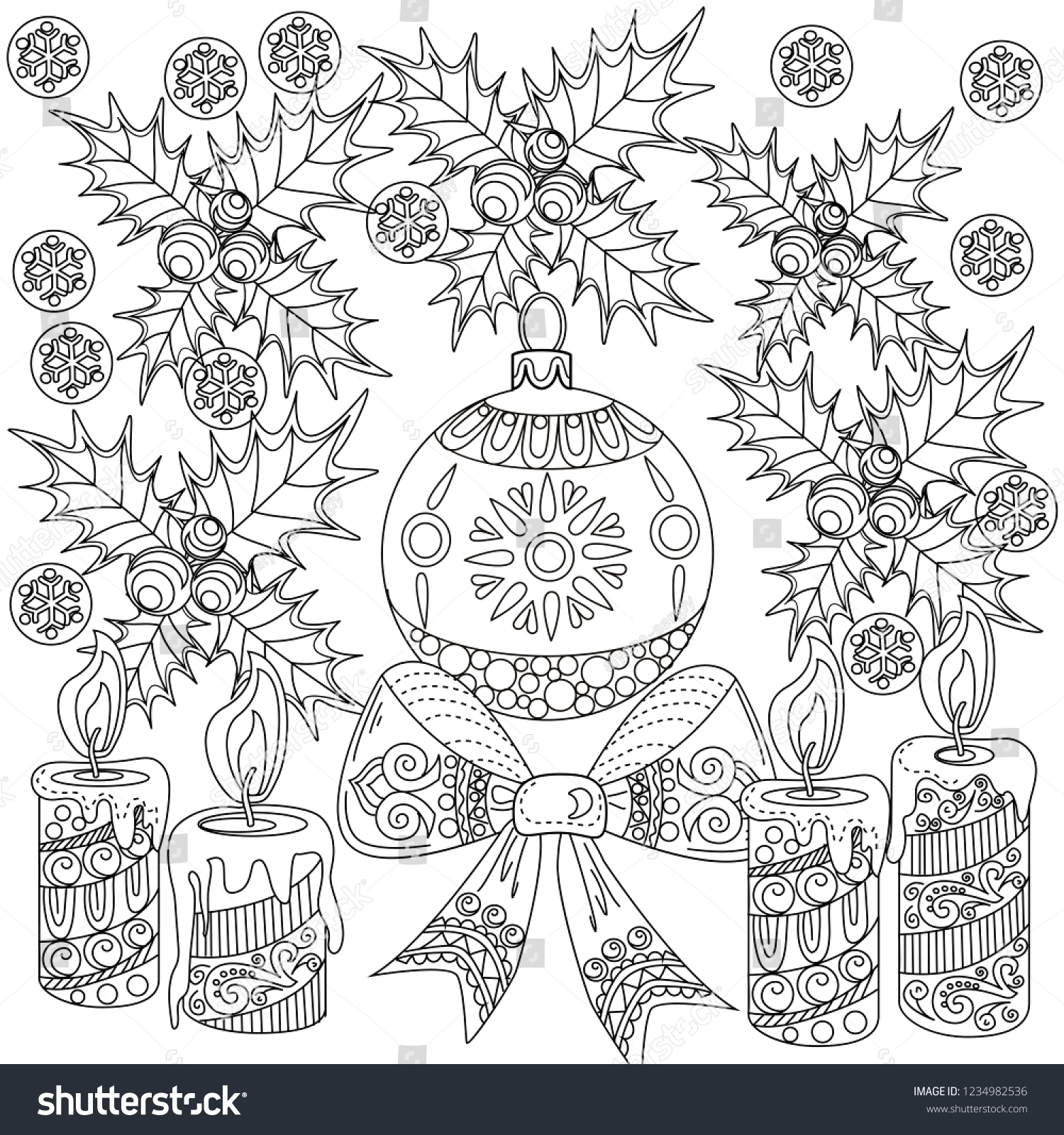 Coloring Pages Coloring Book Adults Colouring Stock Vector (royalty 