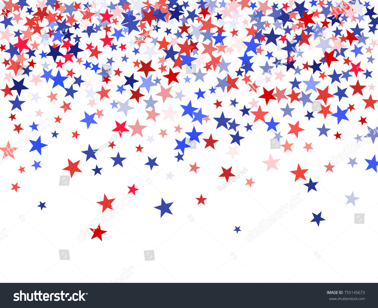 Colors Usa Flag Background Blue Red Stock Image Download Now