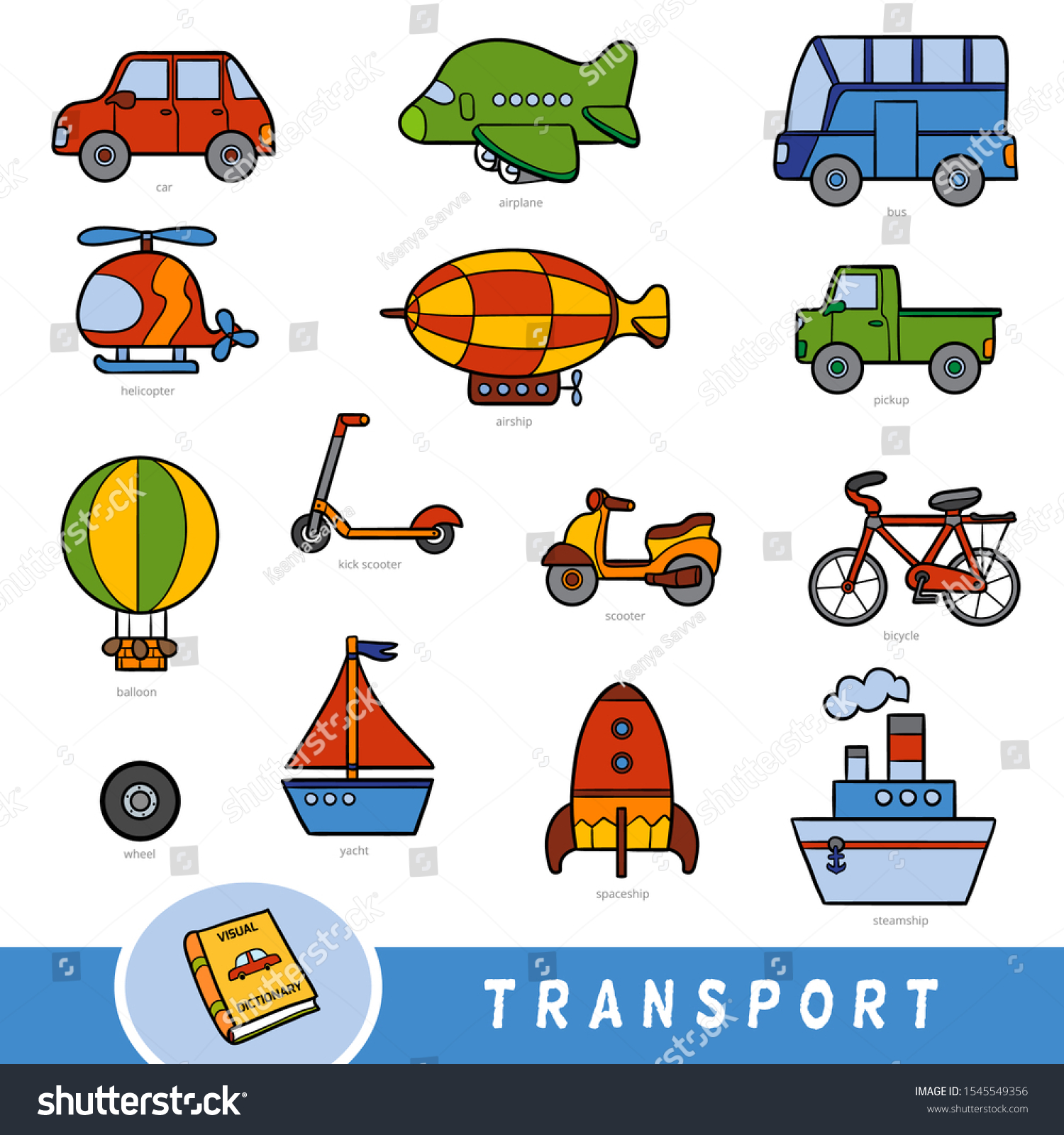 Transport Names Images, Stock Photos & Vectors 