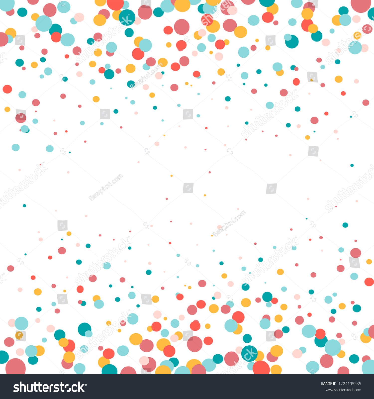 Colourful Dot Background Vector Stock Vector (Royalty Free) 1224195235 ...