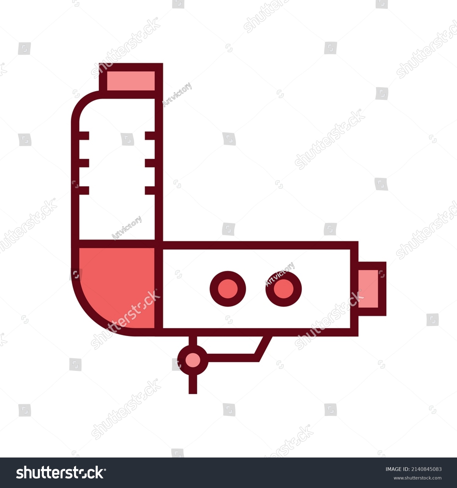 Colposcopy Icon Female Reproductive System Checkup Stock Vector Royalty Free 2140845083 8284