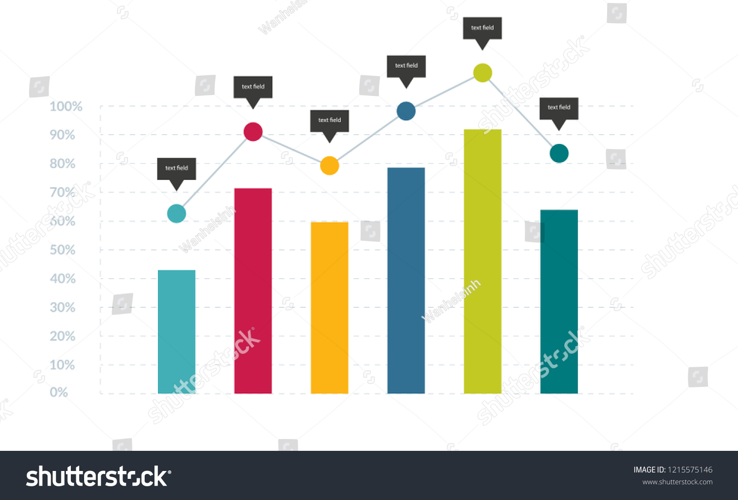 column-graph-chart-template-infographics-full-stock-vektor-royaltyfri