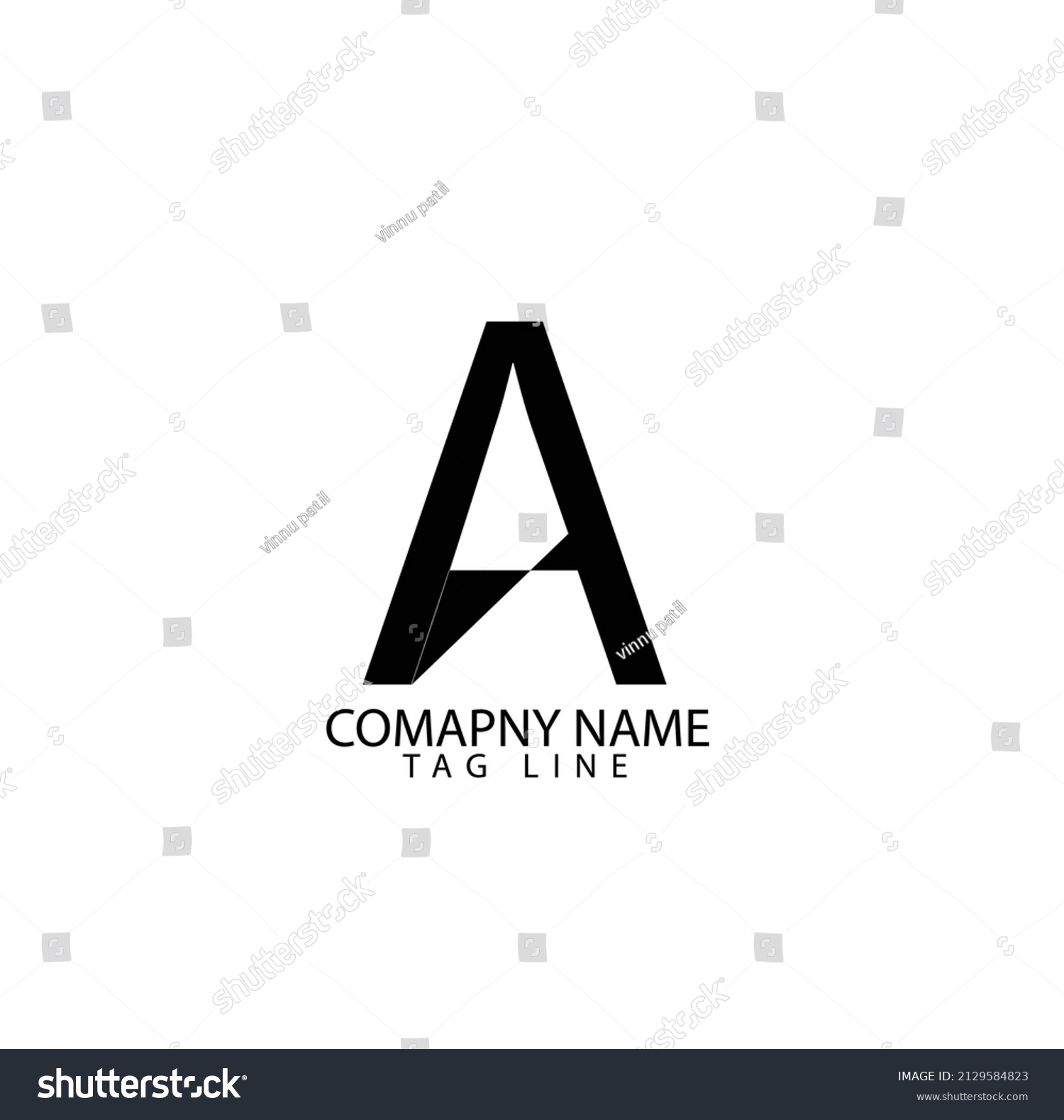 Comapny Logo Start Alphabet Logo Stock Vector (Royalty Free) 2129584823 ...