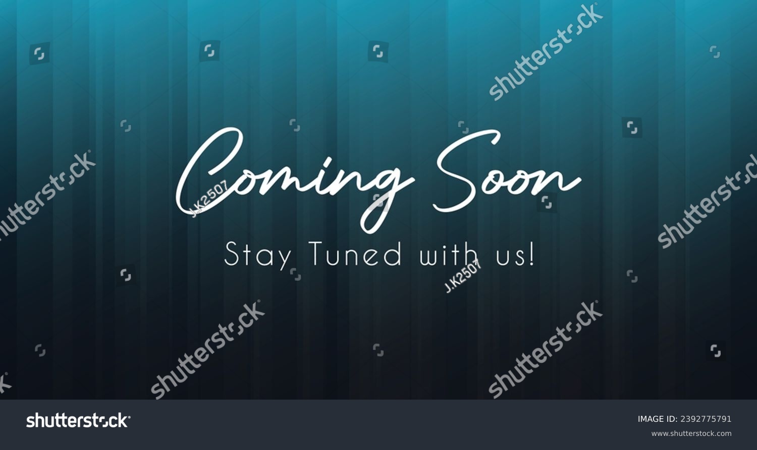 SVG of Coming soon, stay tuned with us, announcement banner Can be used for business, marketing and advertising.  svg