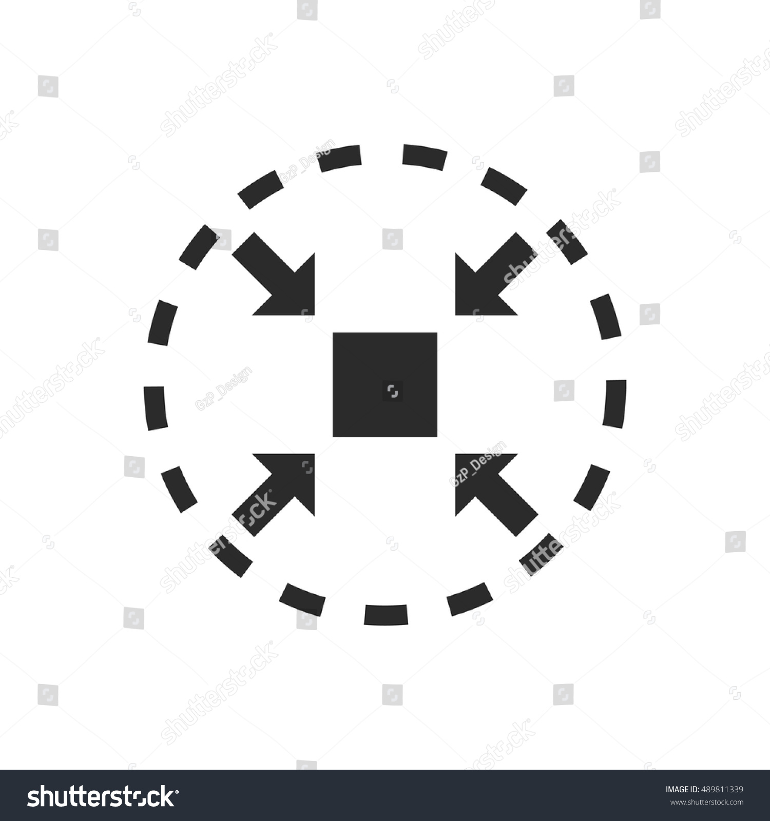 Download Compact Size Icon Vector Illustration Stock Vector ...