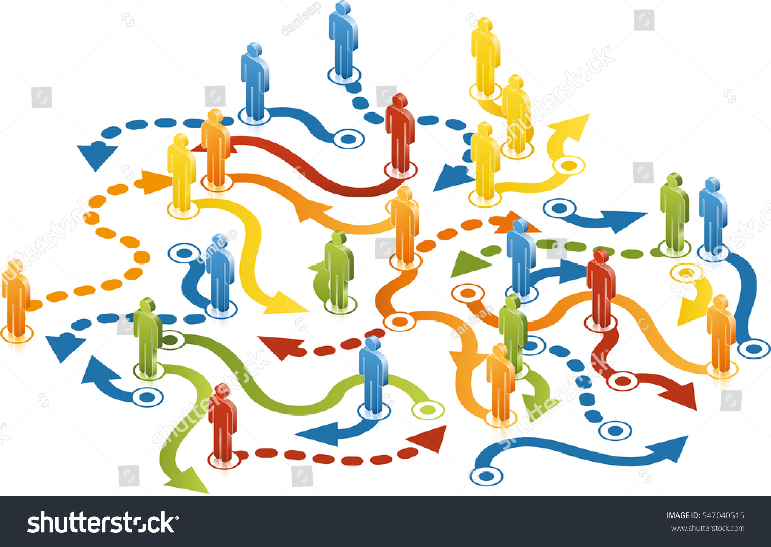 Complex Interaction Game Board Stock Vector 547040515 - Shutterstock