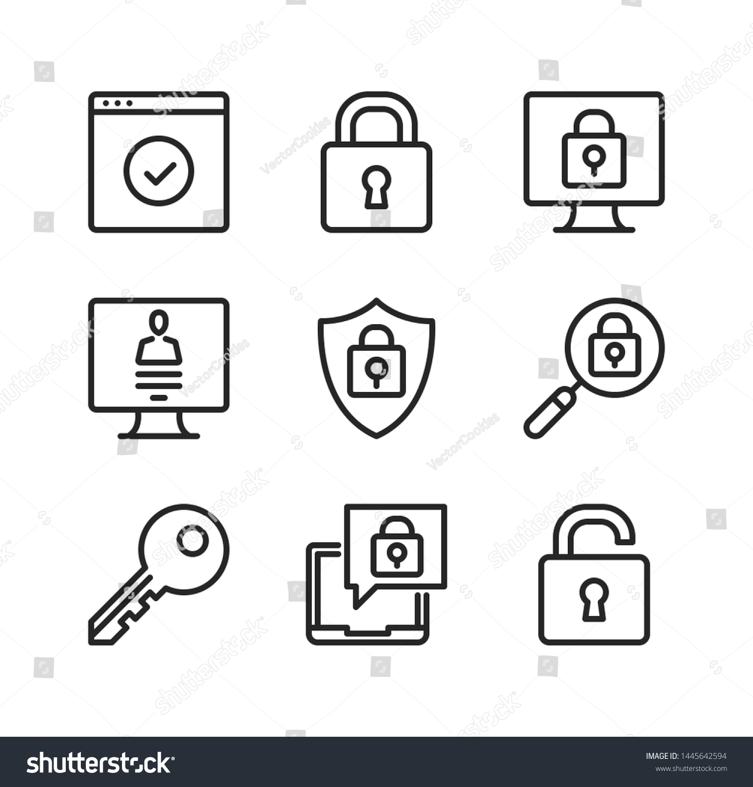 11,021 Cybersecurity icons Images, Stock Photos & Vectors ...