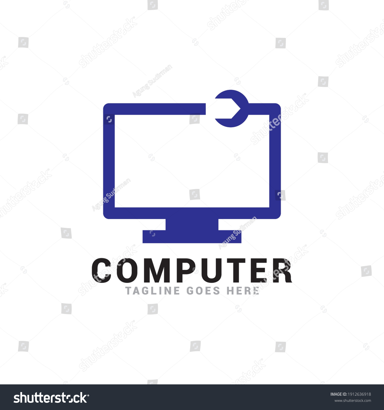 69,010 Computer monitor logo Images, Stock Photos & Vectors | Shutterstock