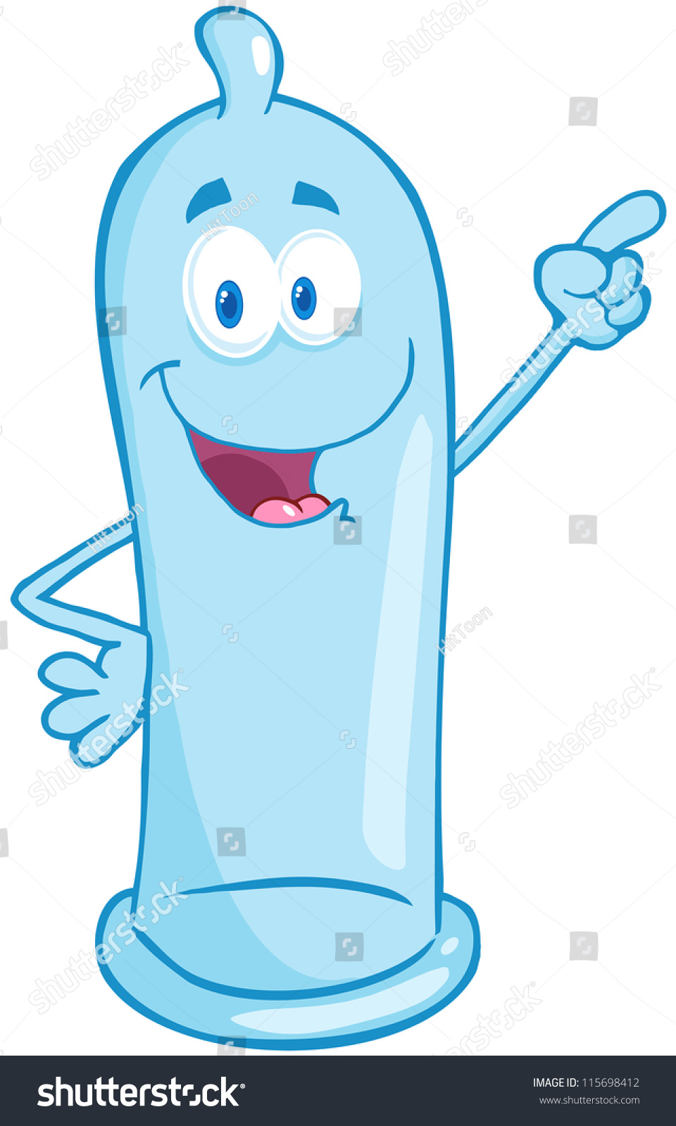 Condom Cartoon Mascot Character Holding Finger Stock Vector 115698412 Shutterstock 6594