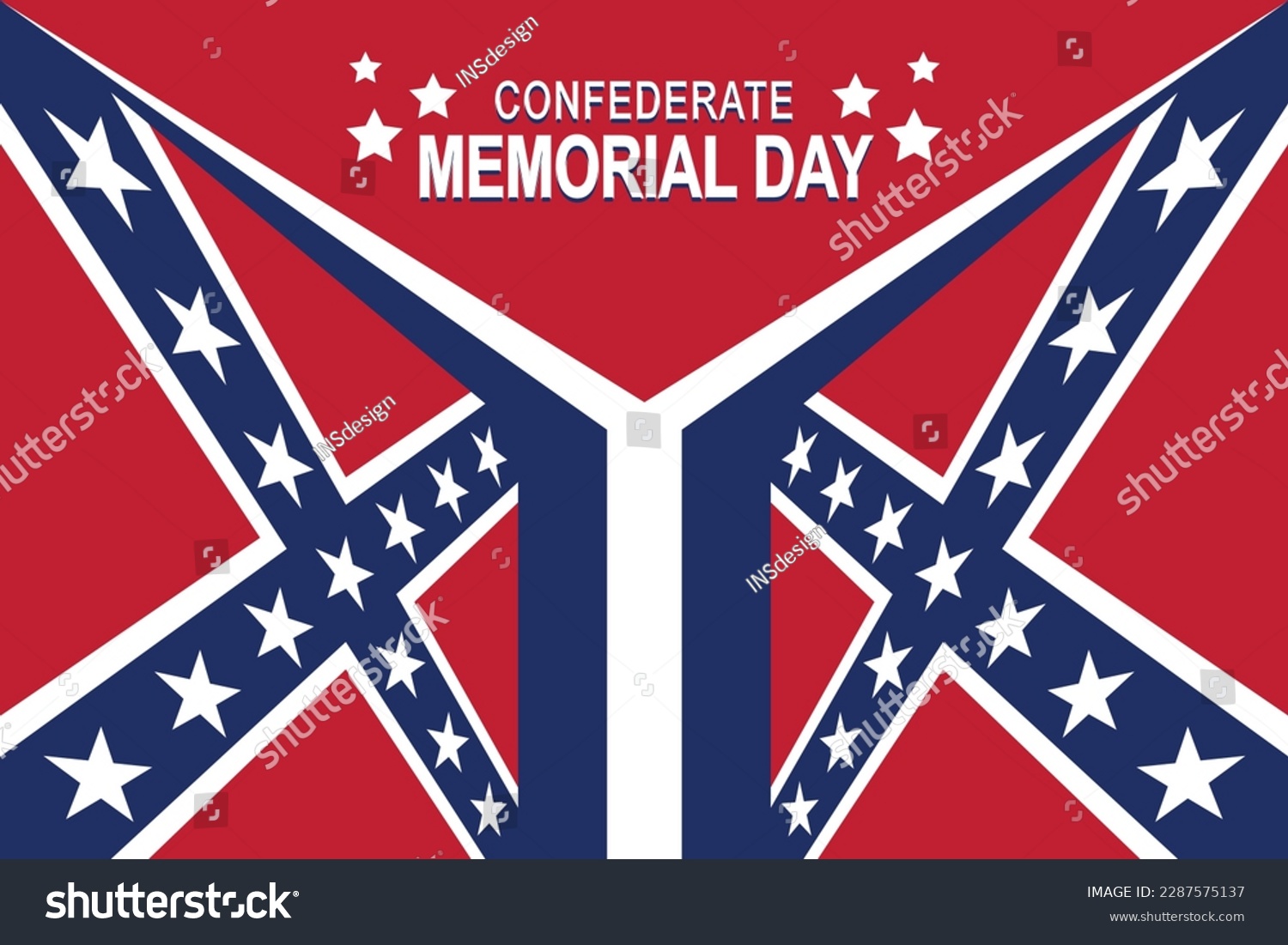 SVG of Confederate Memorial Day background. Local observance, North Carolina. Vector illustration. svg