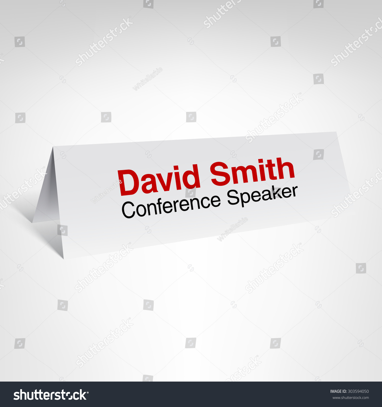 conference-name-plate-vector-paper-speakers-stok-vekt-r-telifsiz