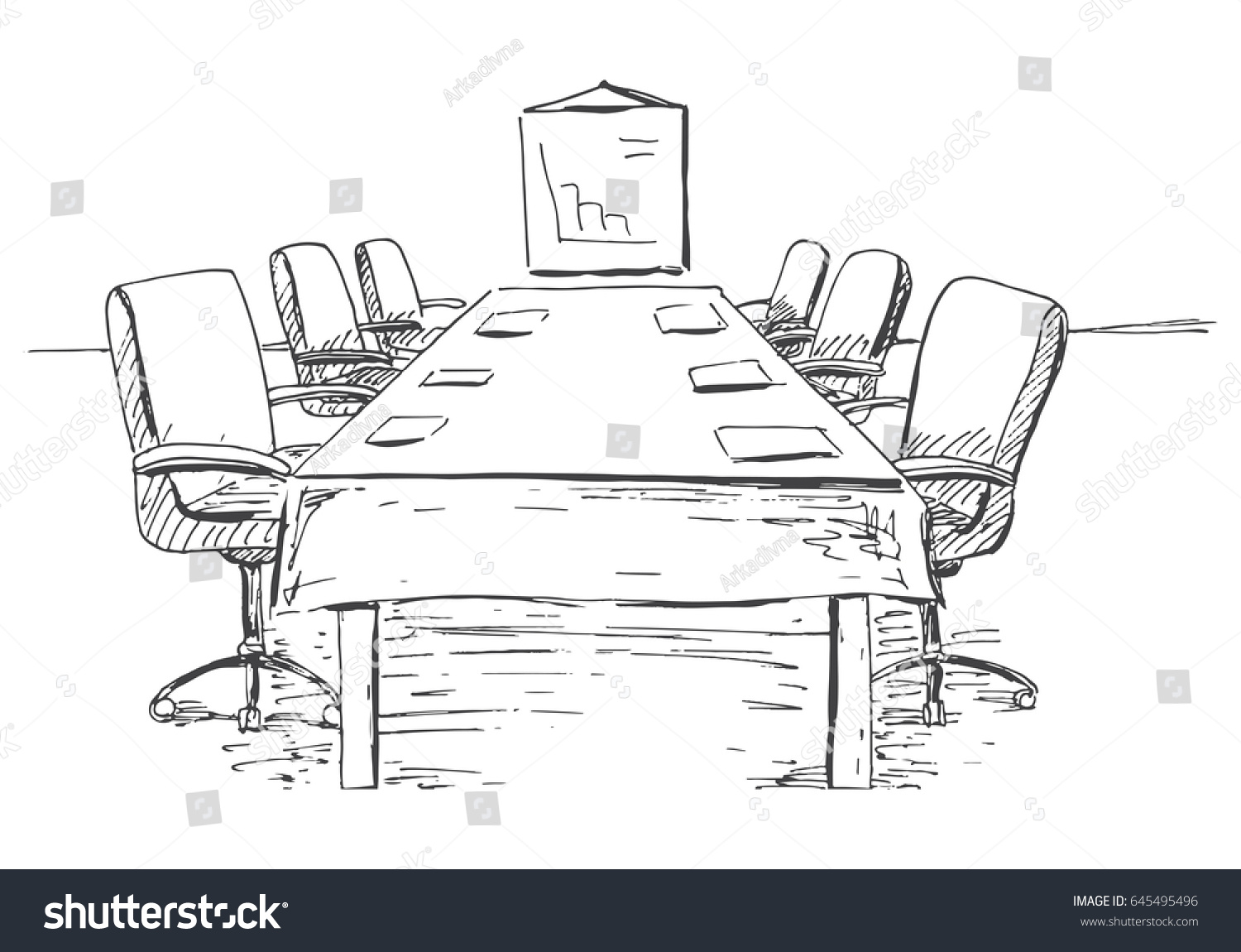 Conference Room Drawing