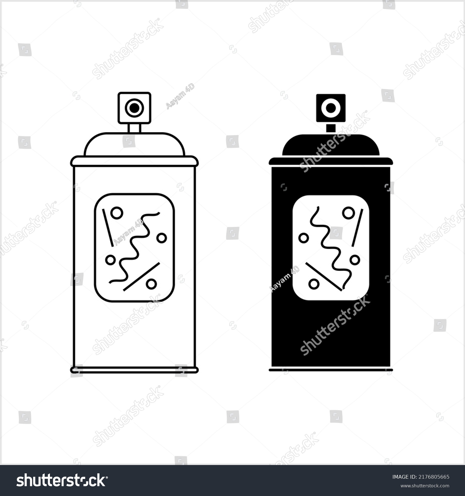 12 Aerosol string icon Images, Stock Photos & Vectors | Shutterstock