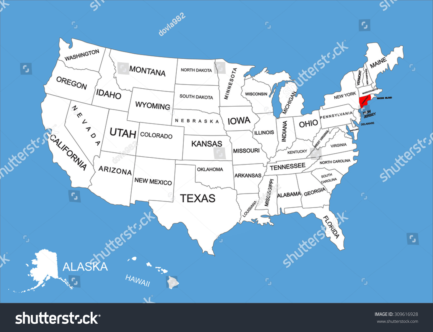 Connecticut State Usa Vector Map - Stock Vector Connecticut State Usa Vector Map Isolated On United States Map Editable Blank Vector Map Of Usa 309616928