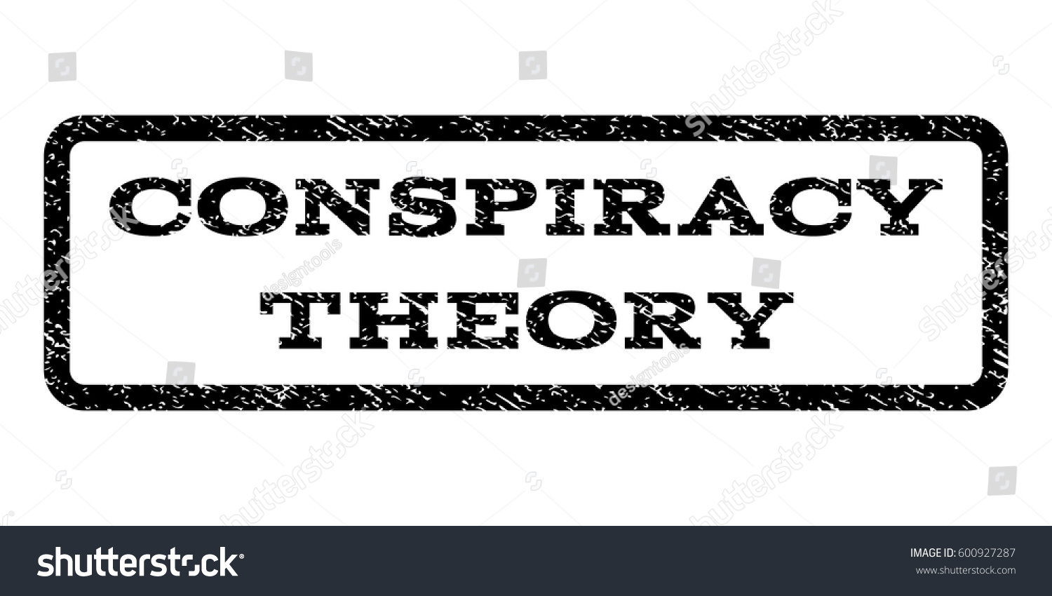 Conspiracy Theory Watermark Stamp Text Tag Stock Vector (Royalty Free ...