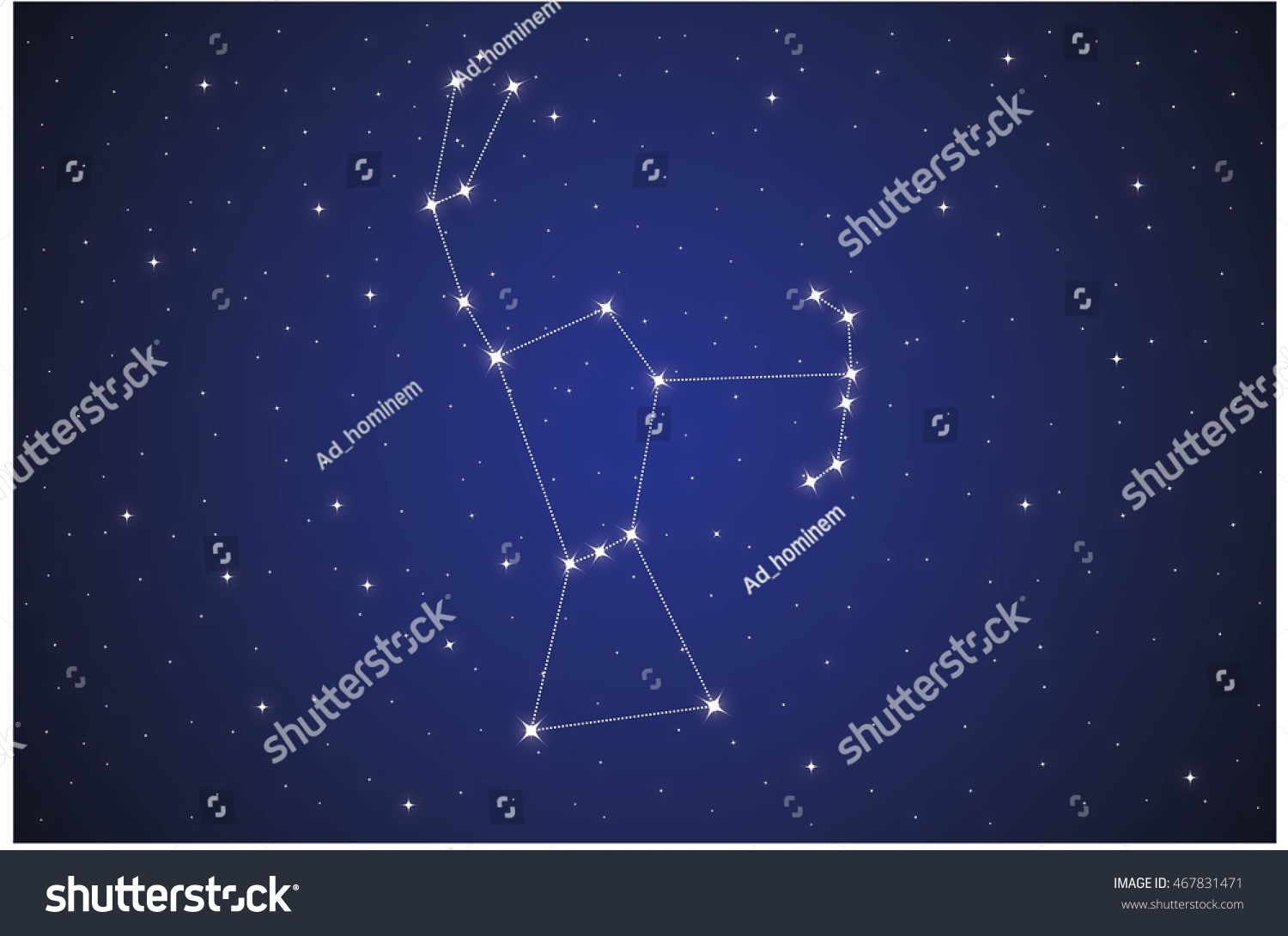 6,940 Constellation orion night Images, Stock Photos & Vectors ...