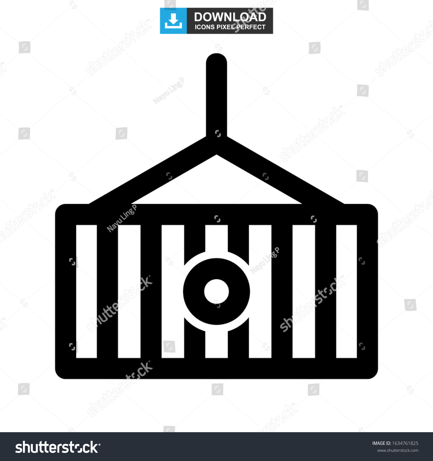 Container Icon Logo Isolated Sign Symbol Stock Vector Royalty Free