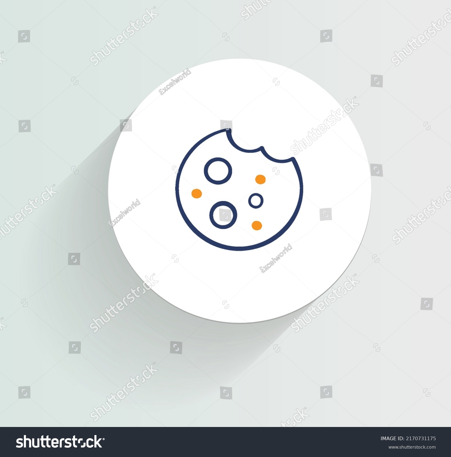 SVG of cookie consent icon vector design svg