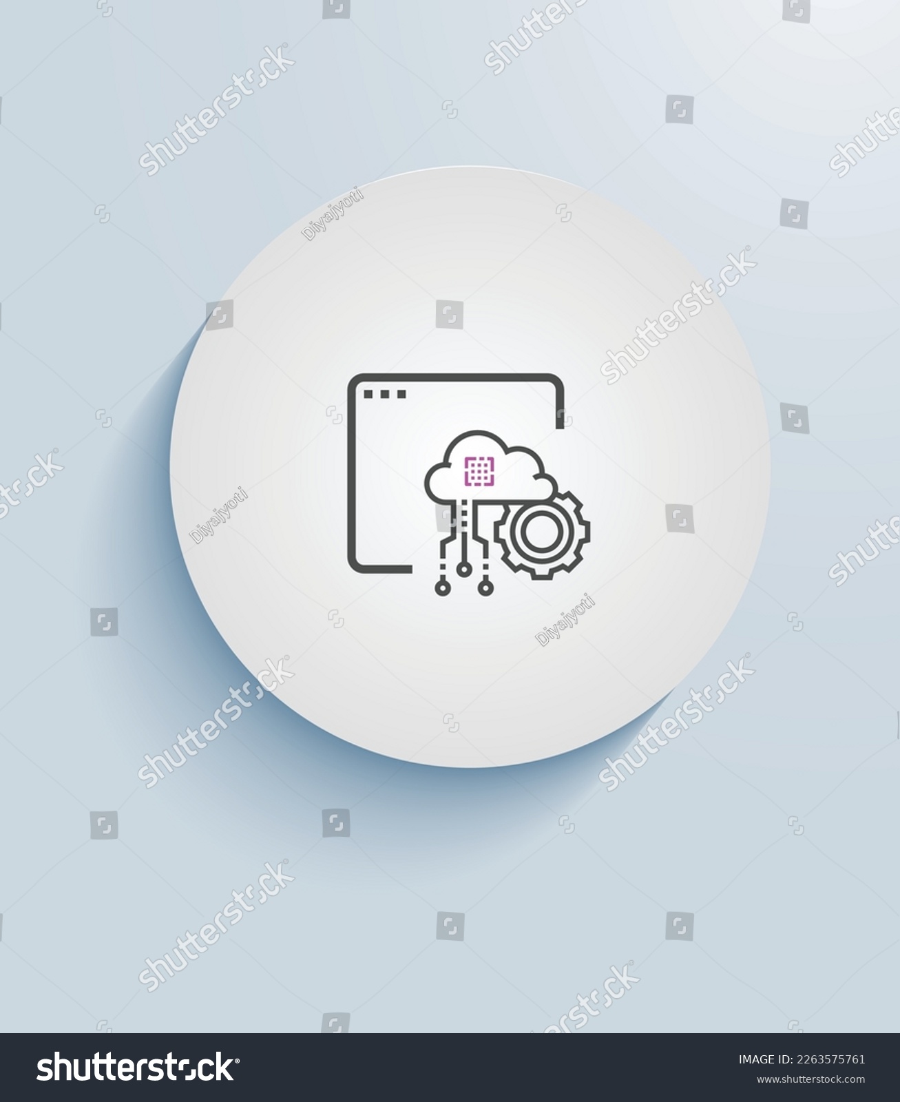 SVG of Cookie Consent solution icon vector design svg