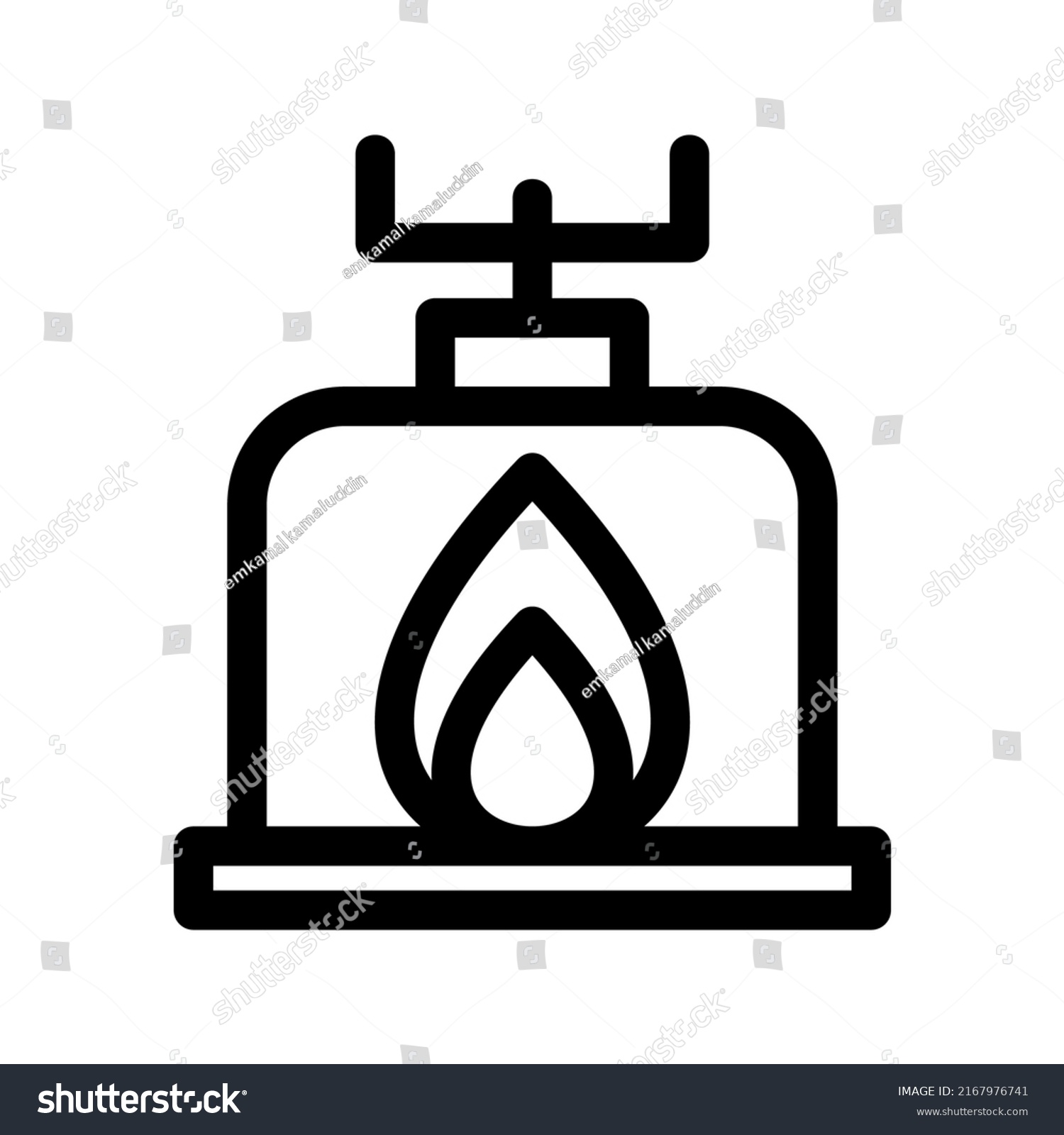 Cooking Range Icon Logo Isolated Sign Stock Vector (Royalty Free