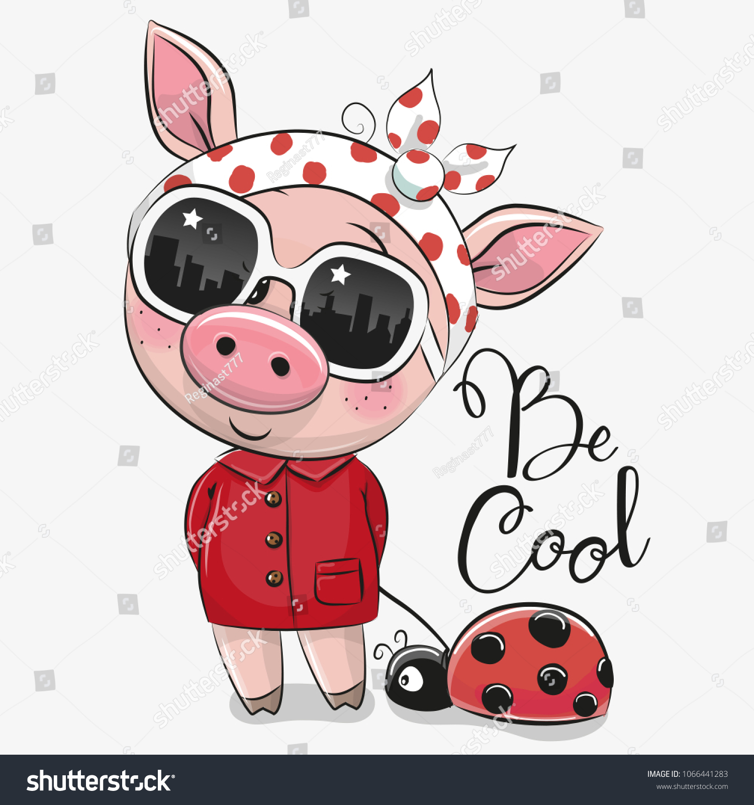 pigs with glasses