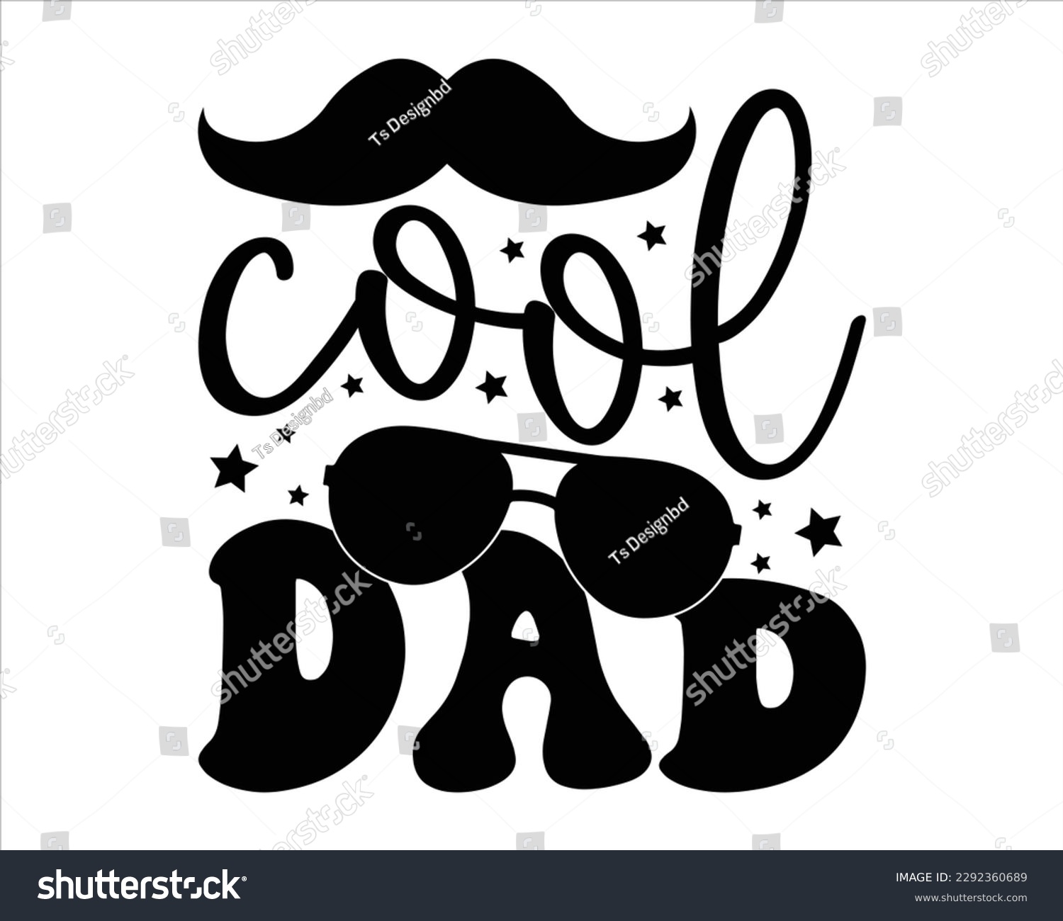 SVG of Cool Dad Retro svg design,Dad Quotes SVG Designs, Dad quotes t shirt designs ,Quotes about Dad, Father cut files, svg