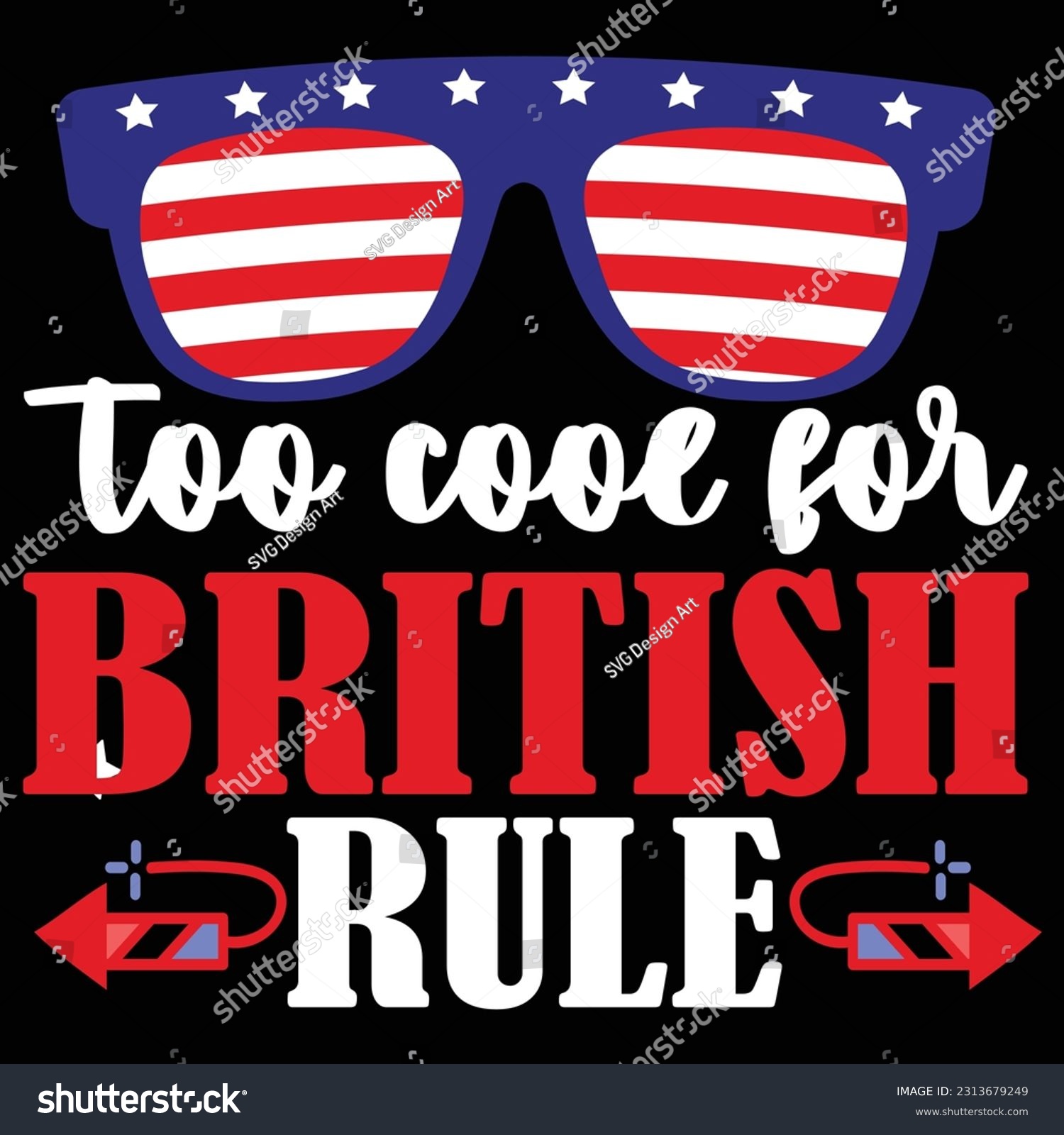 SVG of Cool for British Rule 4th of July svg svg