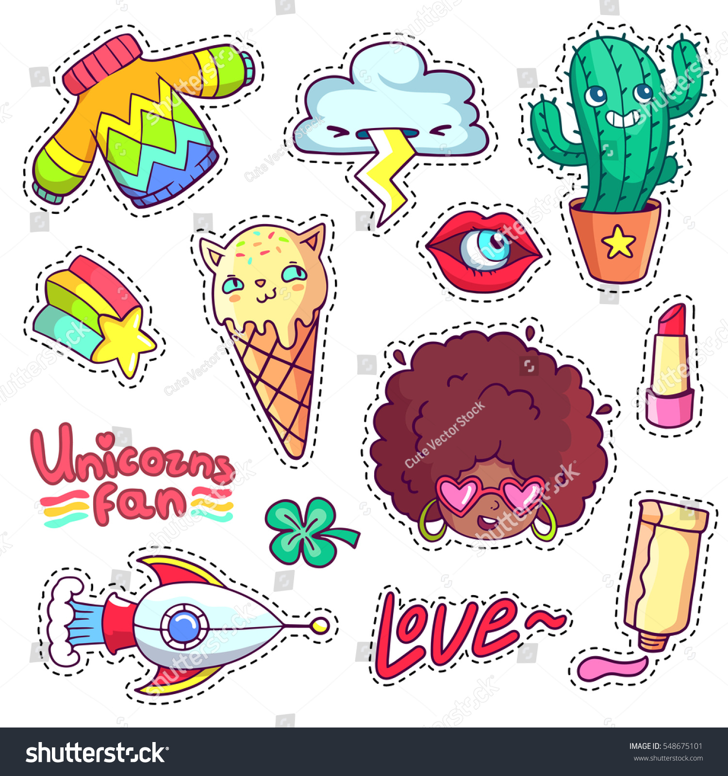 Unique stickers