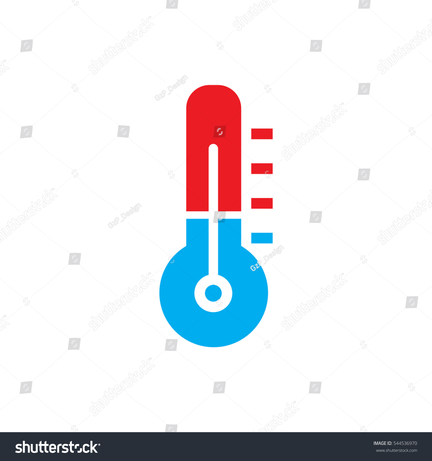 Cooling Heating Systems Logo Vector Illustration Stock Vector 544536970 ...