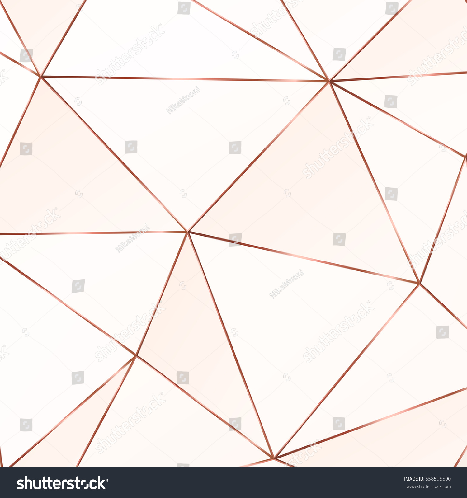 2.092 Rose gold triangle wallpaper Görseli, Stok Fotoğraflar ve