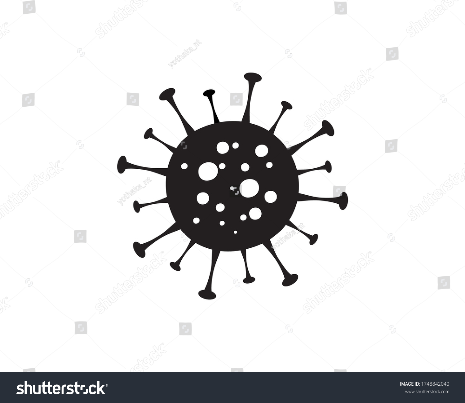 Corona Virus Cartoon Illustration 2019ncov Animation Stock Vector ...