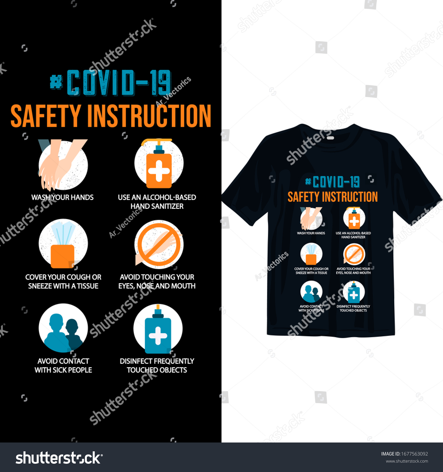 SVG of corona-virus safety instruction Stay protected from 2019 Pestilence Novel Corona Virus T-shirt.2019 Novel corona-virus Motivational t-shirt for man, women, and children svg