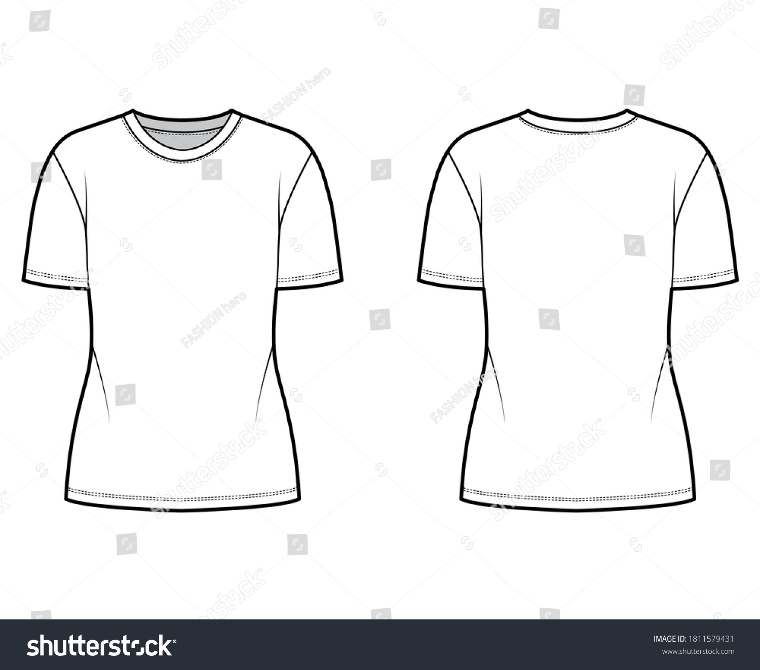 1,159 Oversize female t shirt mockup Images, Stock Photos & Vectors ...