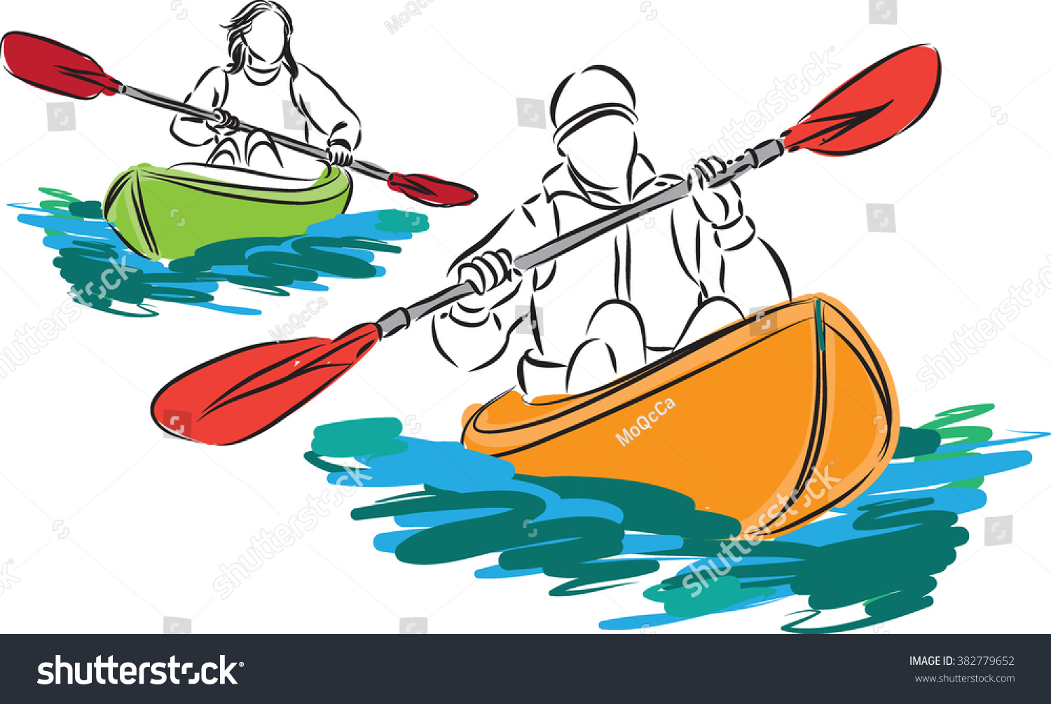 free clipart of kayak - photo #28
